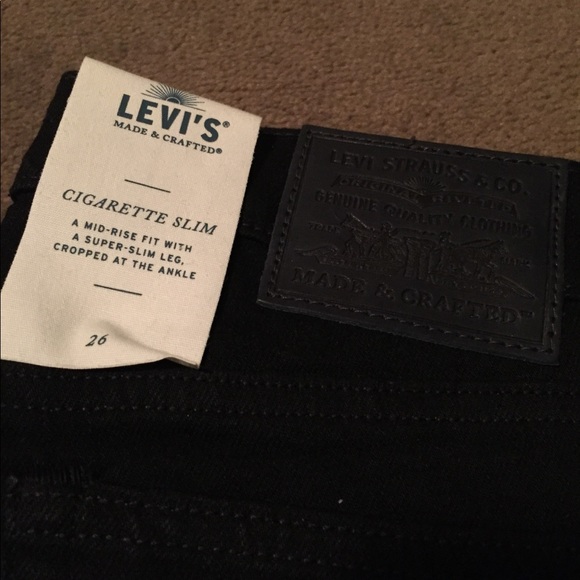 Levis black Japanese denim - Picture 3 of 3
